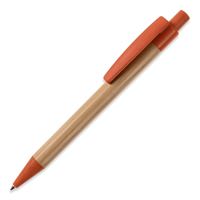 PENNA A SFERA IN BAMBÙ CON PAGLIA DI GRANO